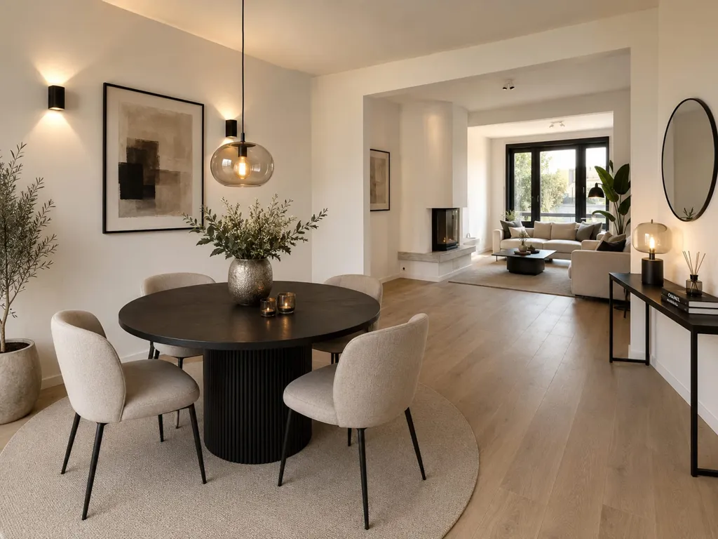 Söögituba - Duplex Apartment with Sea View in Oostende