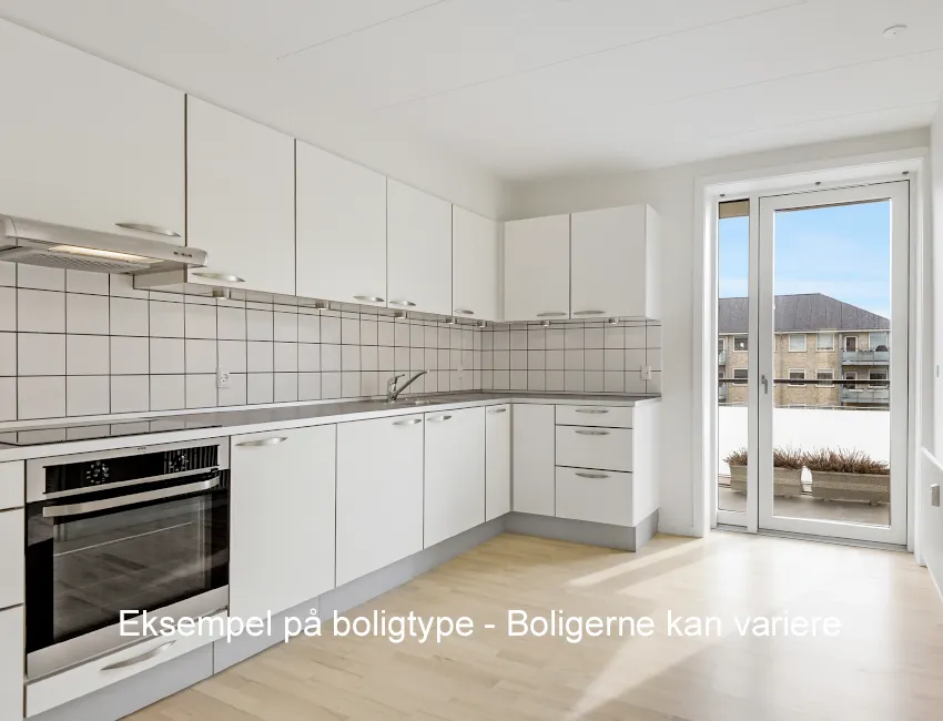 Cuisine - Modernised Flat with Green Spaces in Aalborg