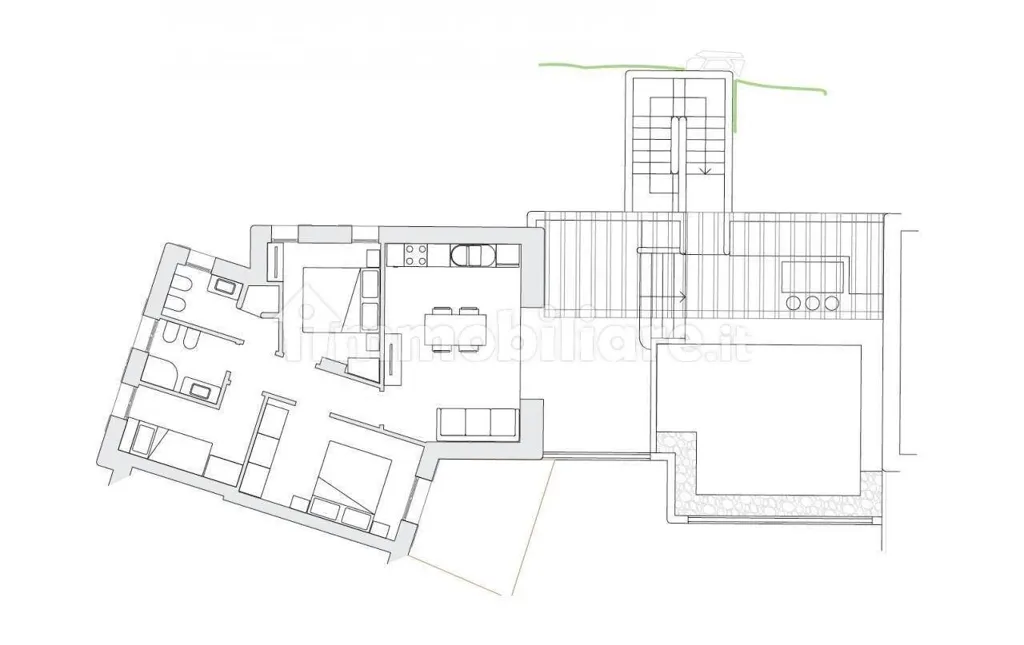 Plan - Luxury Apartment with Private Pool in Jesolo