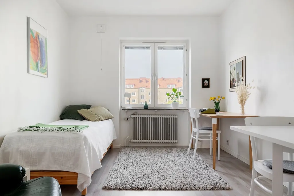 Chambres - Flat with Park View in Malmö's Slottstaden