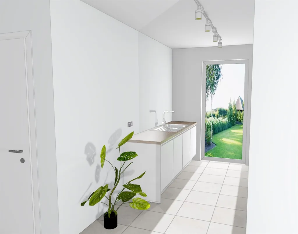Projet Résidentiel Acacia à Herentals, Jardin Sud