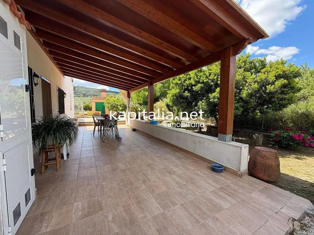 Terrass - Chalet with Garden and Garage in Ontinyent