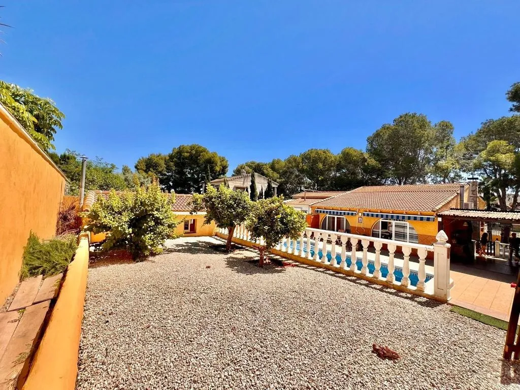 Piscine - Chalet with Pool in Los Balcones, Torrevieja