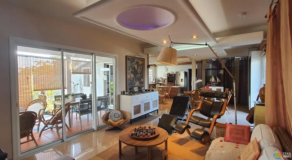 Soggiorno - Villa with Pool in Saint André, Réunion