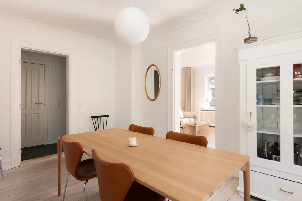 Salle à manger - Turnkey Flat with Historic Charm in Copenhagen Ø
