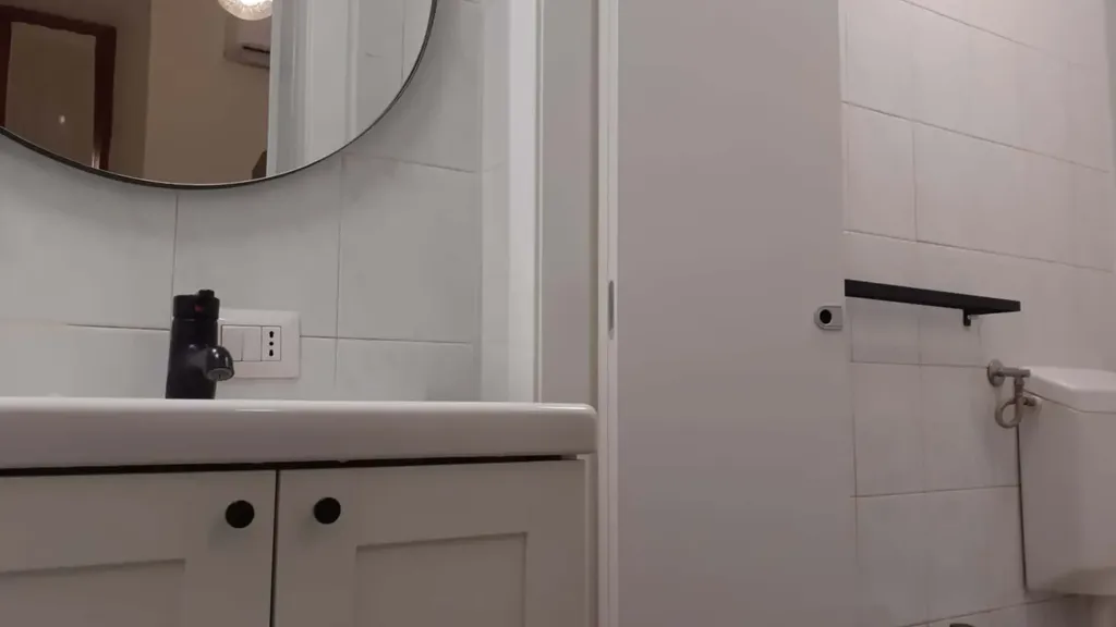 Salles de bain - Studio with Wi-Fi in Milan