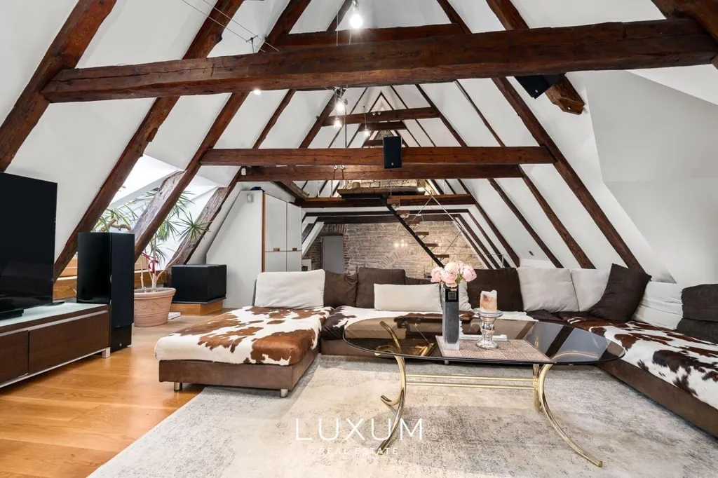 Living Room - Loft with Sauna in Tallinn Old Town