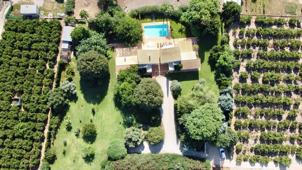 Vue aérienne - Luxury Villa with Two Residences in Ondara