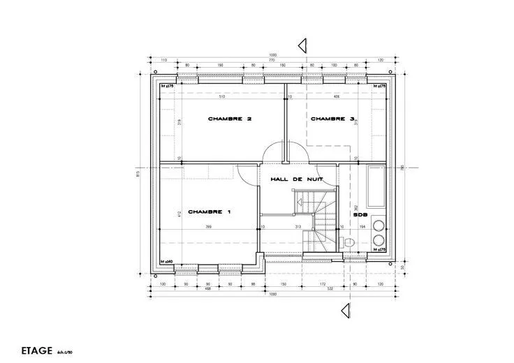 Planimetria - House in Quiet Setting, Yvoir