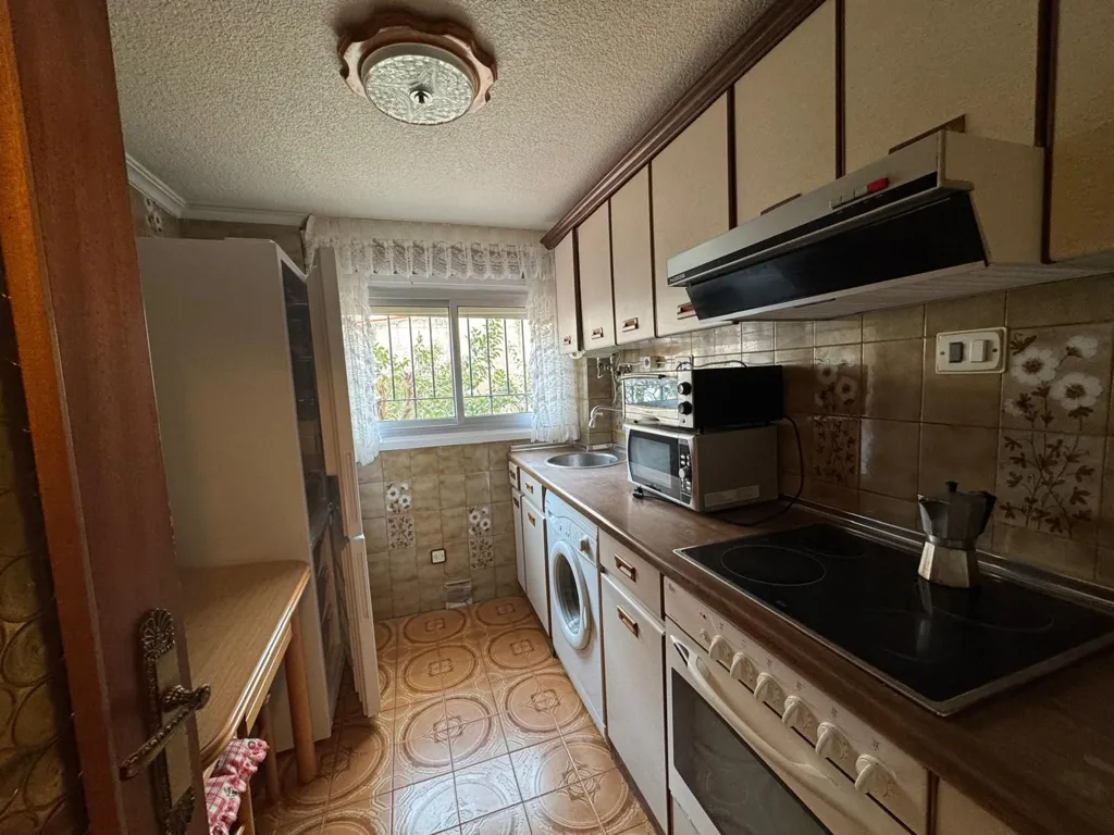 Cuisine - Spacious Apartment with Garden View in Illueca