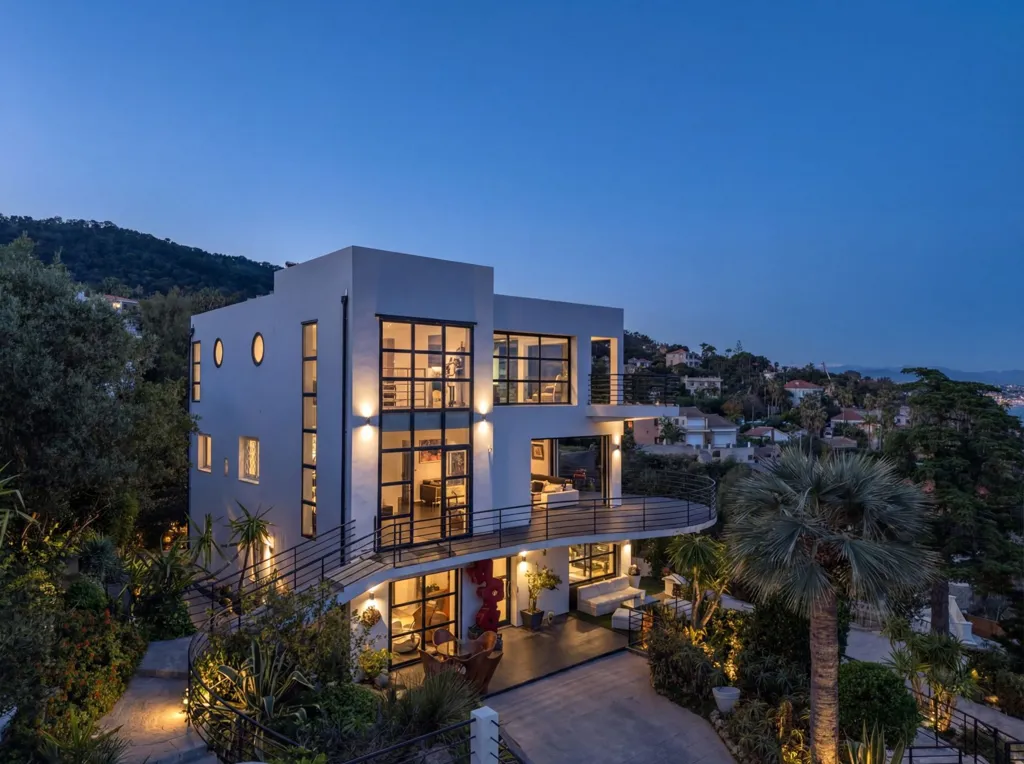 Extérieur - Villa Luxueuse avec Vue Mer à Cannes Californie