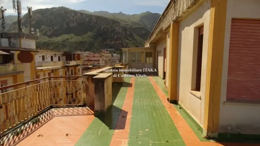 Balcon - Penthouse with Gulf View in Villabate