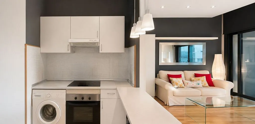 Köök - Loft with Terrace in San Sebastián de los Reyes