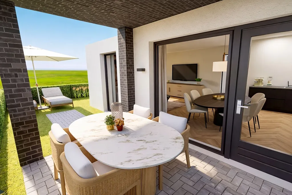 Terrass - Ground Floor Apartment with Garden in Echt