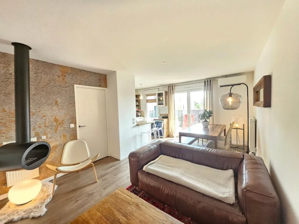 Séjour - Appartement avec Terrasse Sud à Houilles