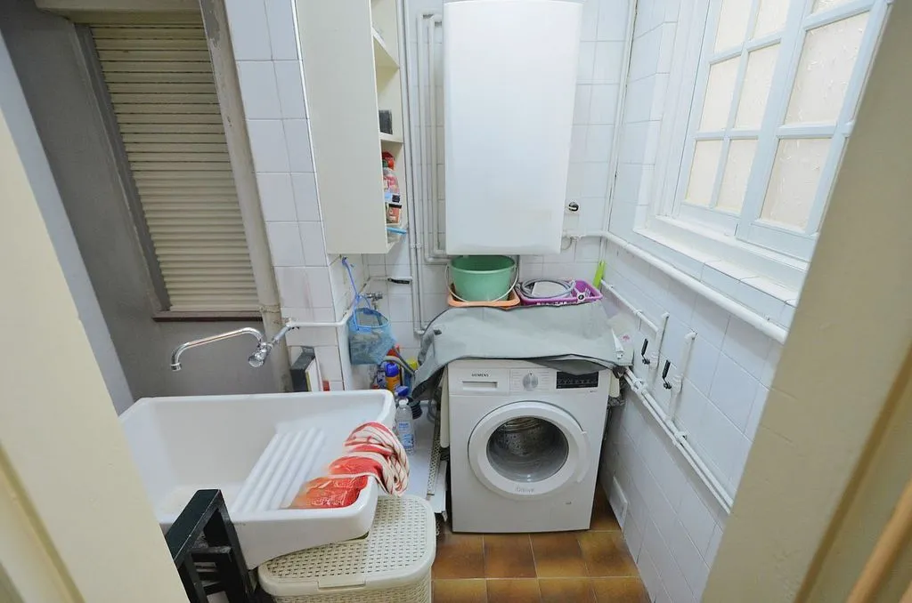 Pesuköök - Loft with Terrace in La Dreta de l'Eixample
