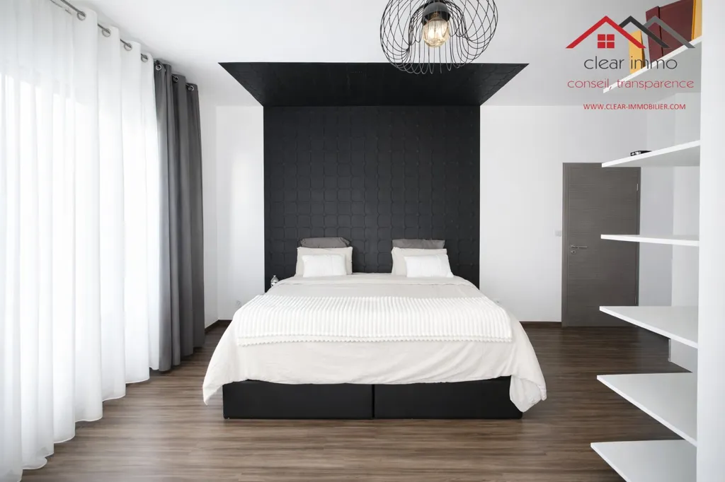 Camere da letto - Contemporary House with Pool in Coincy