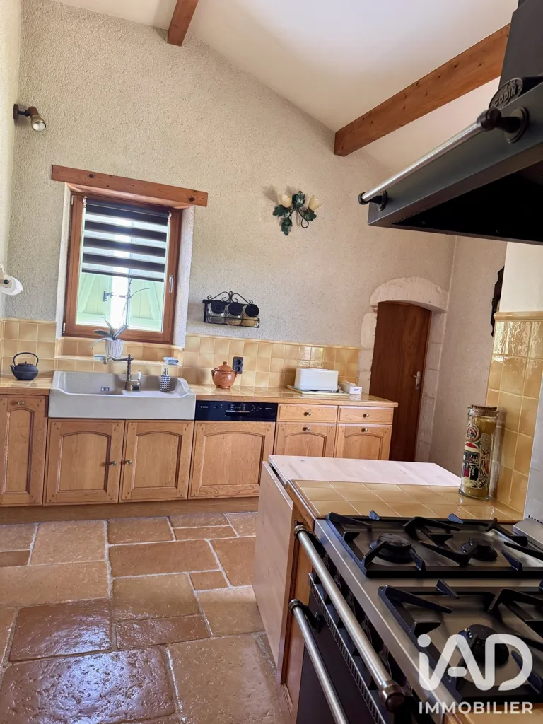 Kitchen - Renovated Mas with Pool in Lot Valley
