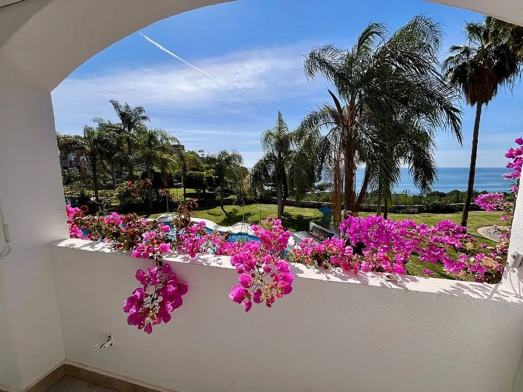 Terrasse - Apartment with Pool and Sea View in Almuñécar