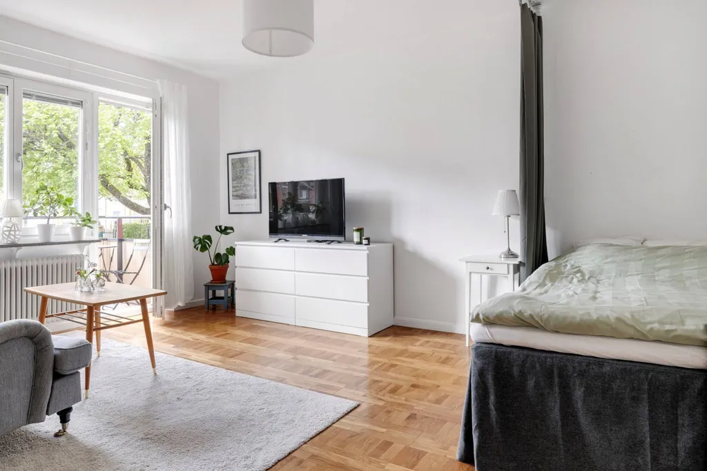 Chambres - Charming One-Bedroom Flat with Balcony in Uppsala