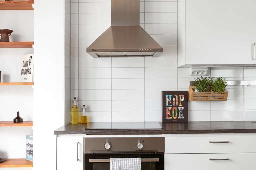Cucina - Corner Flat with Balcony in Göteborg