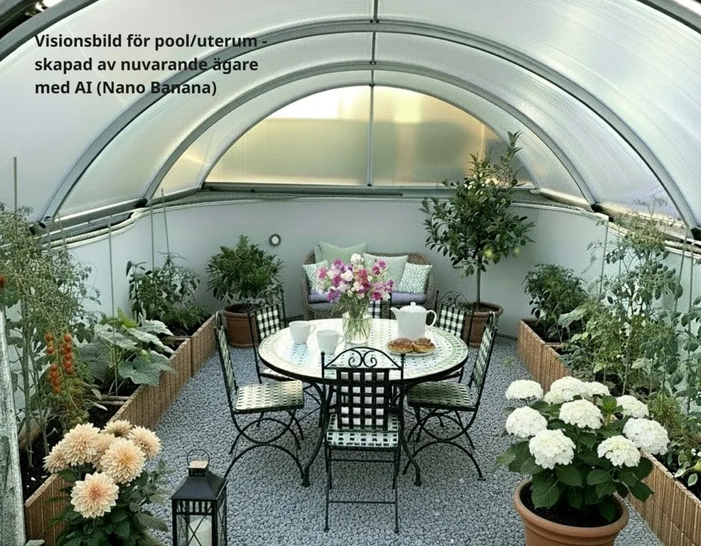 Terrasse - Charmful Brick Villa with Garden in Grönby