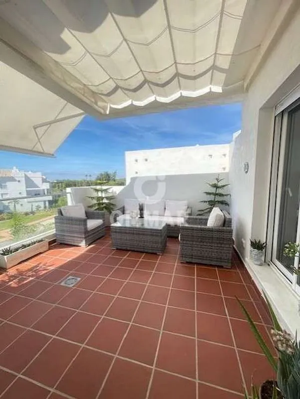 Terrasse - Apartment with Pool and Terrace in Costa Ballena