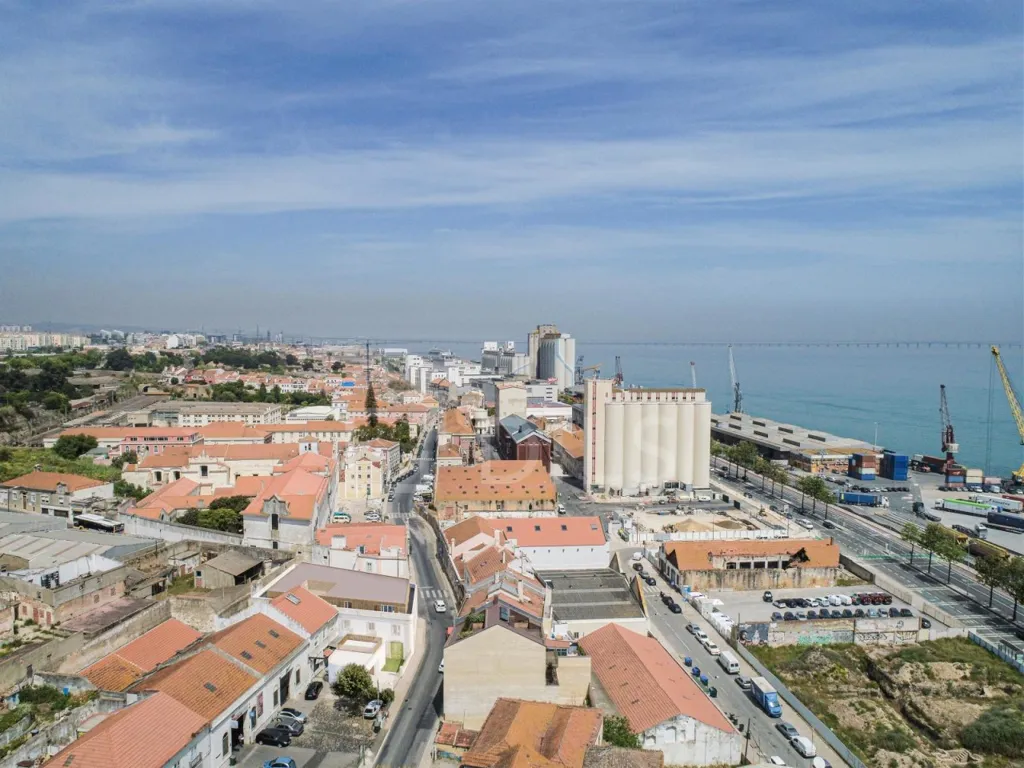 Aerial - Duplex Apartment with Terrace in Beato, Lisbon