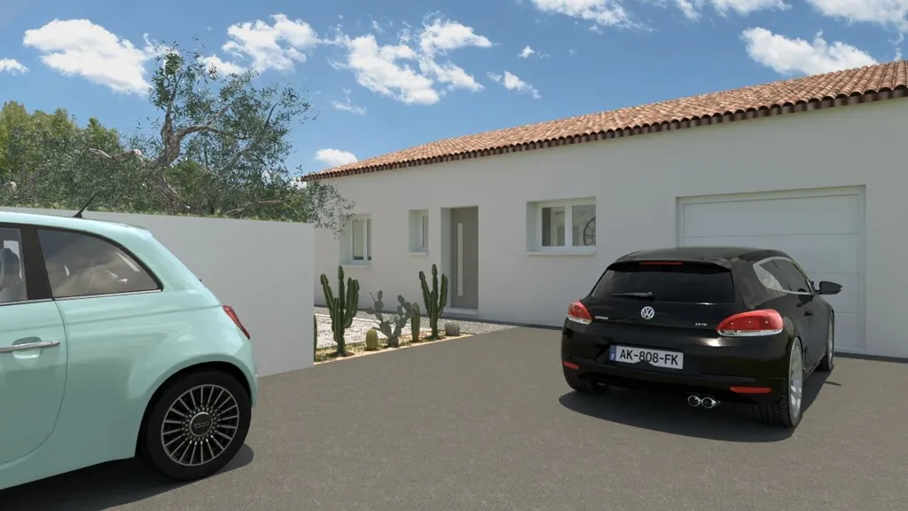 Maison Neuve avec Terrasse à Autignac