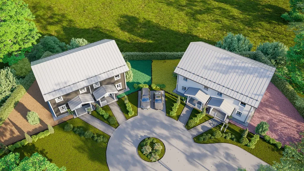 Newly Built Duplex with Waterfront View in Västernorrland