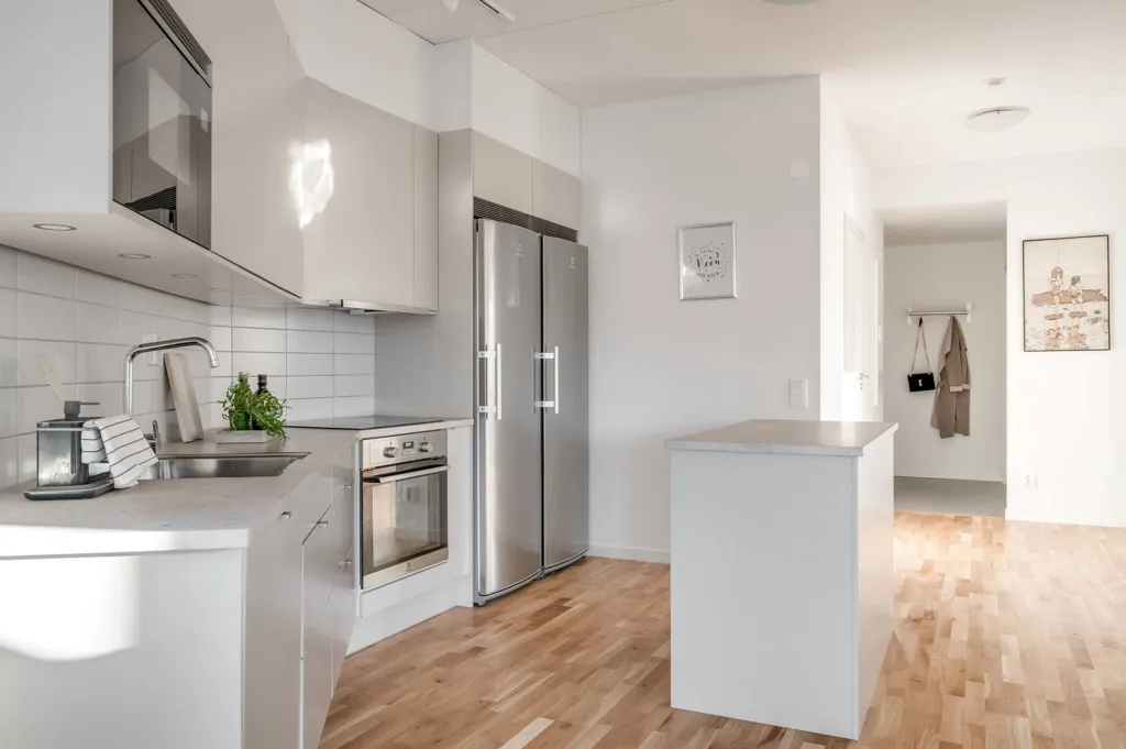 Cuisine - Three-bedroom Apartment with Terrace in Sunnegatan