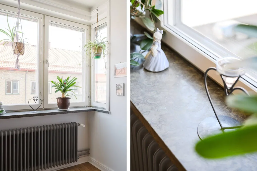 Balcon - Characterful 1930s Flat with Stucco in Malmö