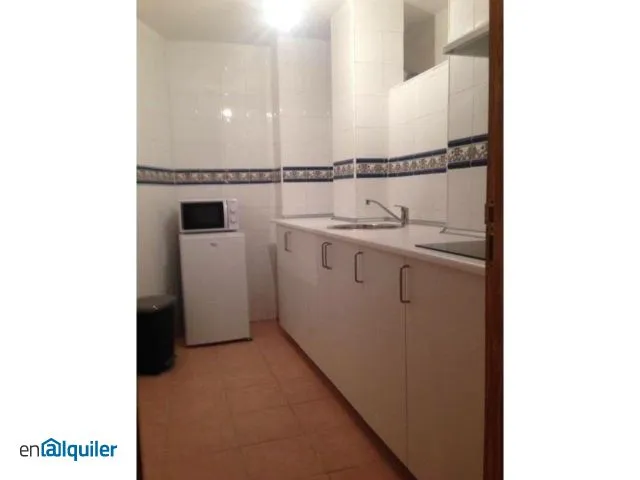 Kitchen - Furnished Flat with Balcón in Palma Centre
