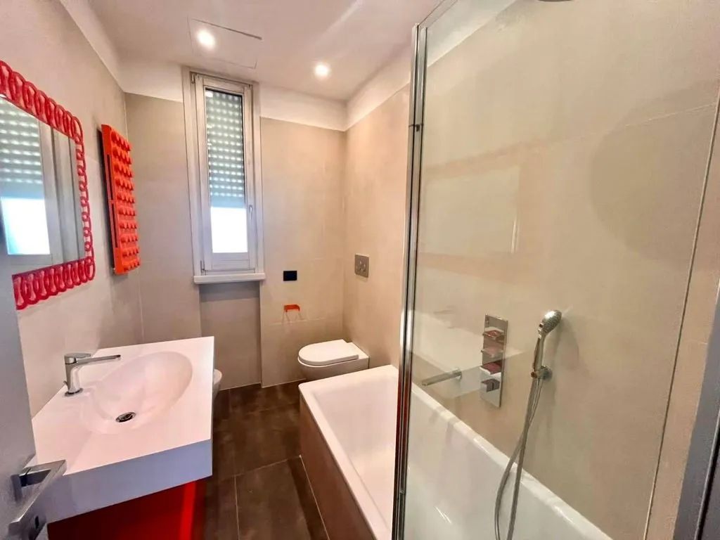 Salles de bain - Luxury Flat with Balconies in Piccolomini, Rome