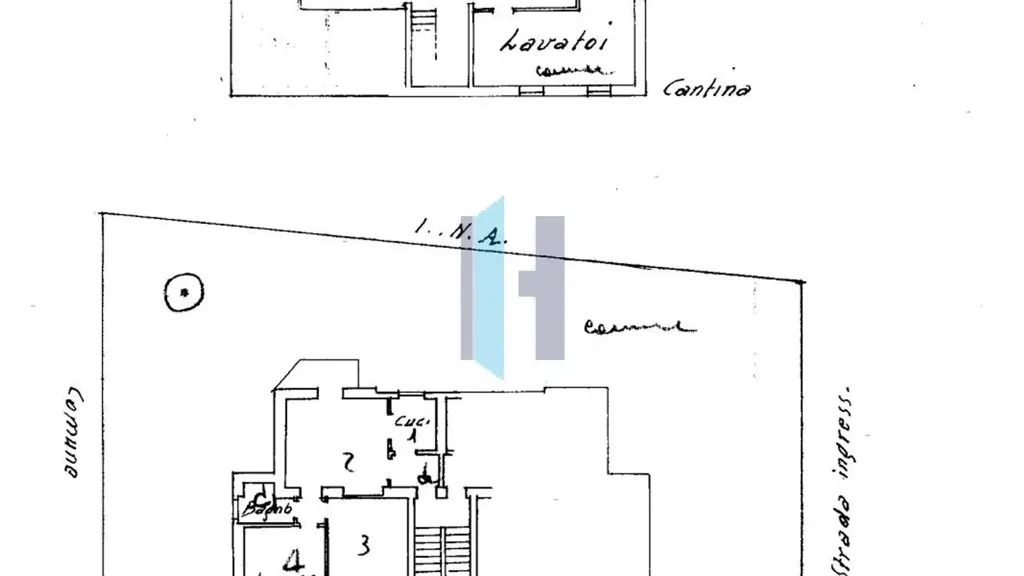 Planimetria - Trilocale with Private Balcony in Botticino