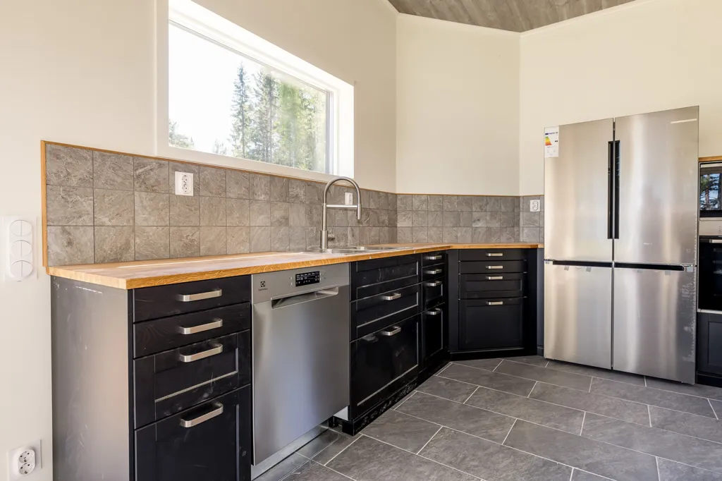 Cucina - Modern Villa with Lake View in Vanbo