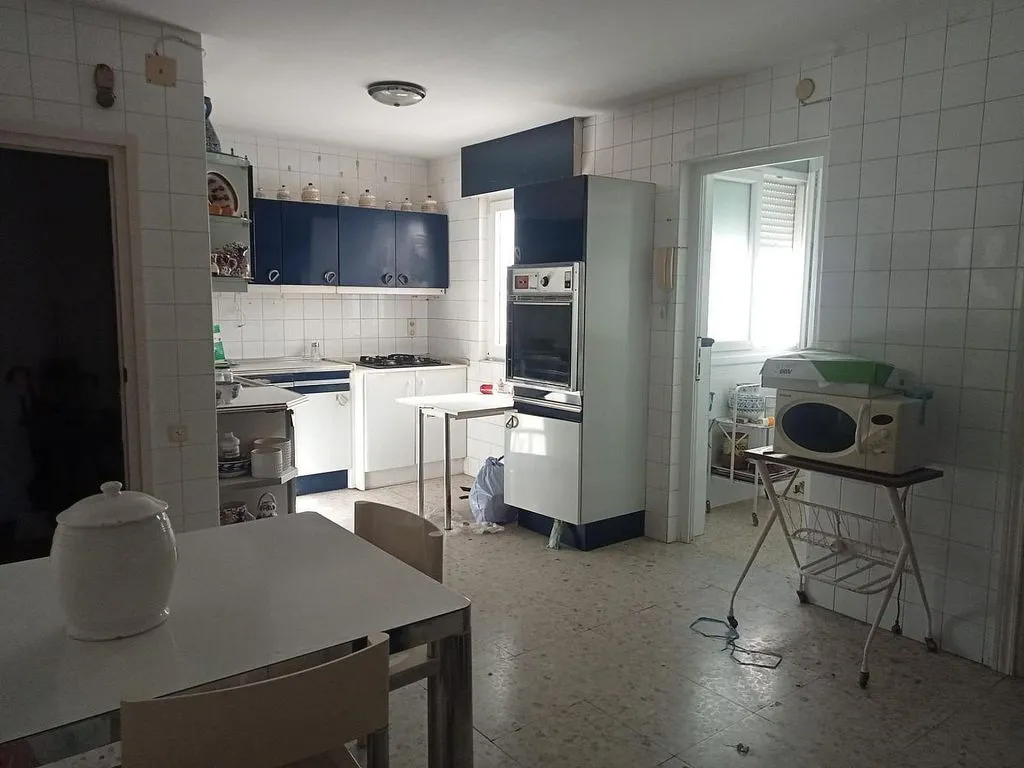 Köök - Apartment with Terrace in Historic Centre, Cádiz