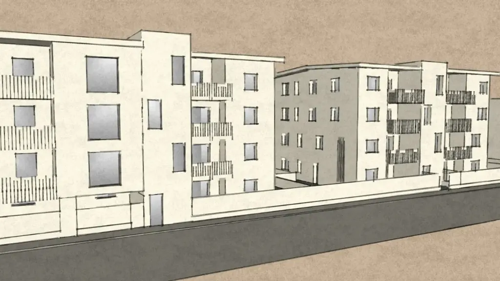 New Apartment with East and West Balconies in Piacenza
