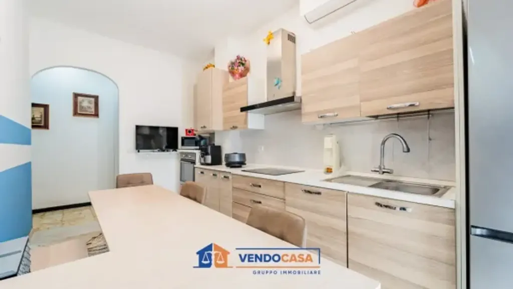 Cuisine - Apartment with Balcony in Albenga