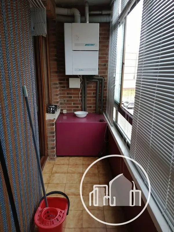 Buanderie - Furnished Flat with Balcony in Villarcayo