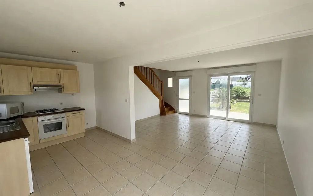 Cucina - 3-Bedroom House with Terrace in Plouigneau
