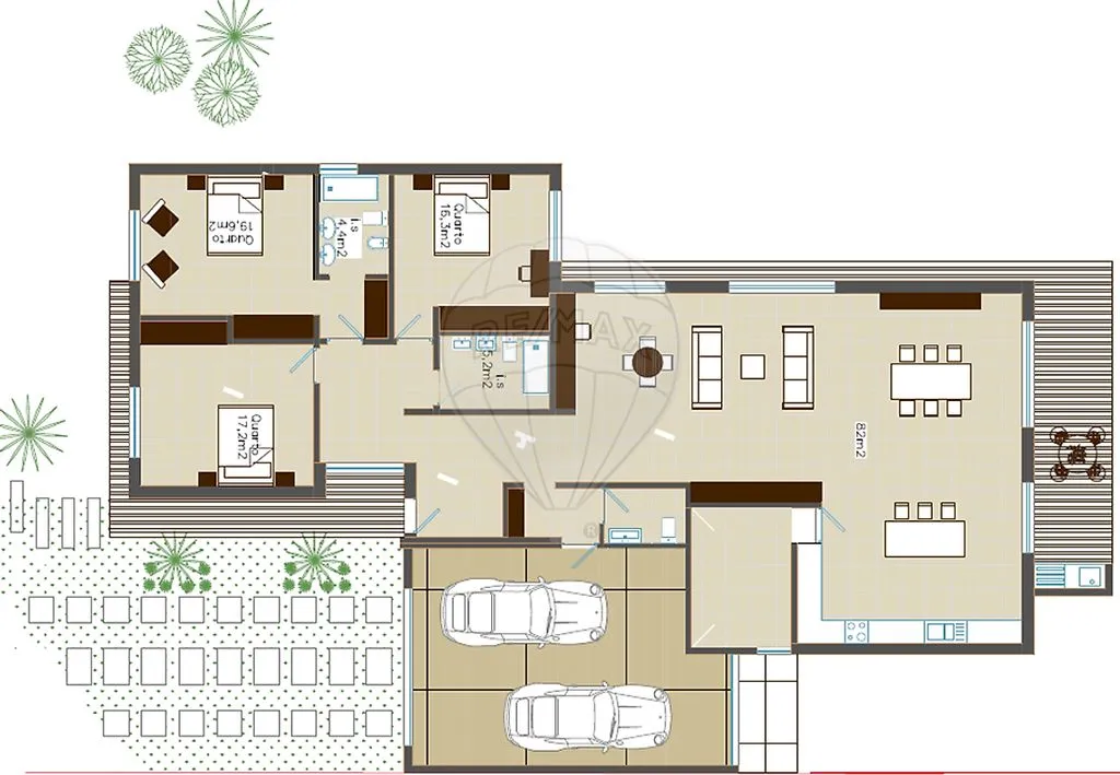 Plan - Luxury Villa in Mondim da Beira