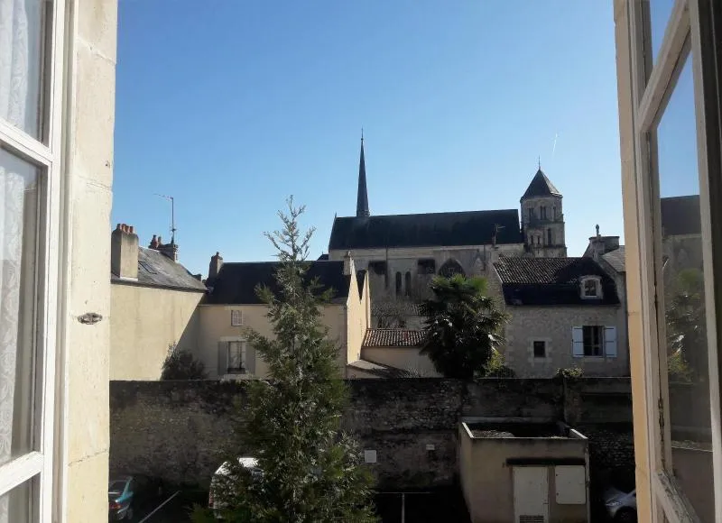 Balcon - Studio Meublé avec Parking à Poitiers