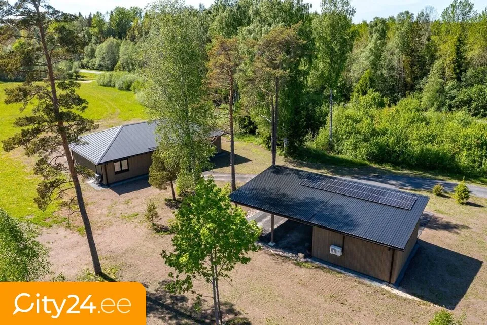 Vista aérea - Spacious Cottage with Garden in Maidla, Saue