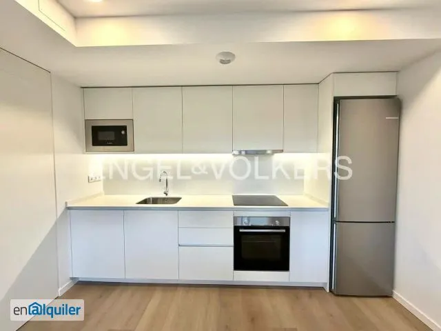 Köök - Modern Flat with Terrace in Sants / Monjuïc