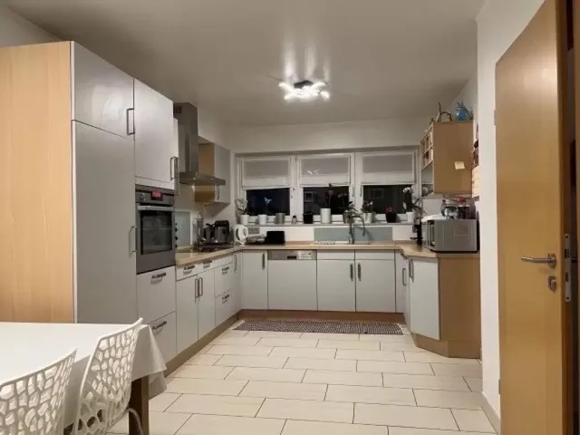 Kitchen - Contemporary House with Terrace in Consdorf
