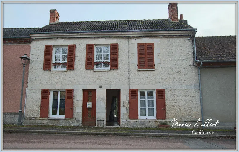 Välivaade - Bourg House with Veranda in Courcelles-le-Roi