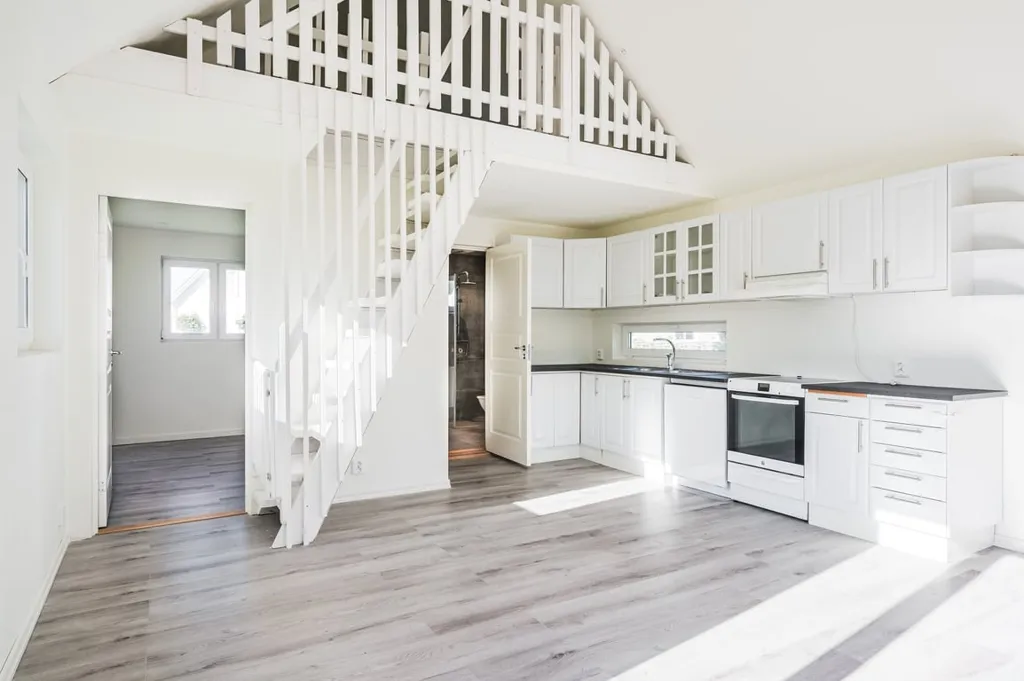 Cuisine - Charming Stone House with Approved Plans in Nyhamnsläge