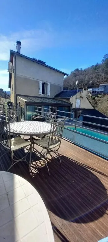 Terrasse - Charming House with Pool Terrace in Village