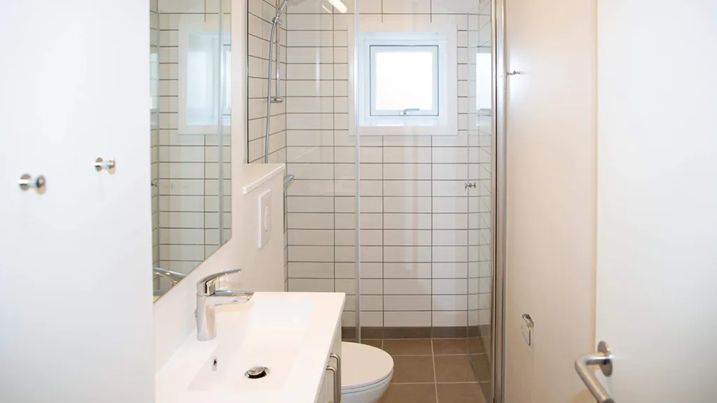 Salles de bain - Renovated Flat with New Features in Frederikshavn